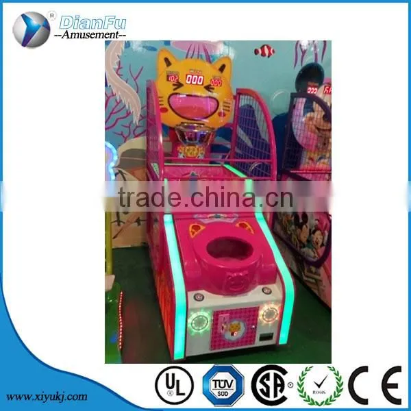 USA Hot Sale Coin Operated Arcade Basketball Game Machine DFLB-4 photo-2