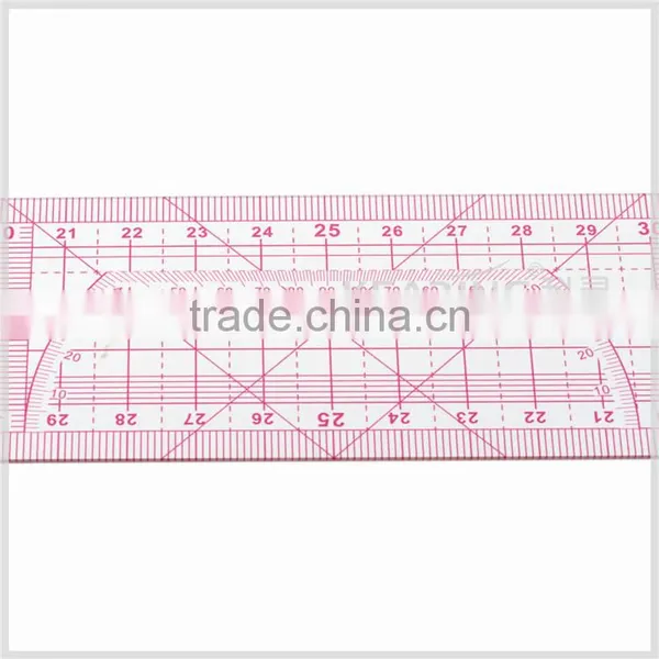 Kearing High Quality Metric Fashion Design Rulers 50m Length 1.2 mm Thickness Flexible Plastic Pattern Making Ruler # 8003 photo-4