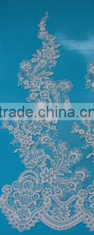 Factory Directly Supply Embroidered Indian Trimming Cord Lace photo-2