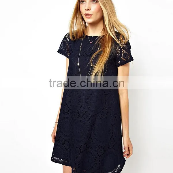 Maxnegio Basic Lace Dress for Ladies photo-2