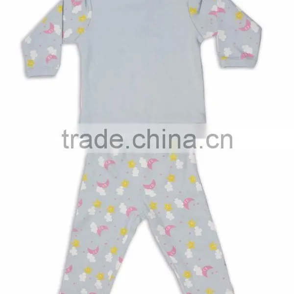 Lap Shoulder Full Sleeve Night Suit photo-2