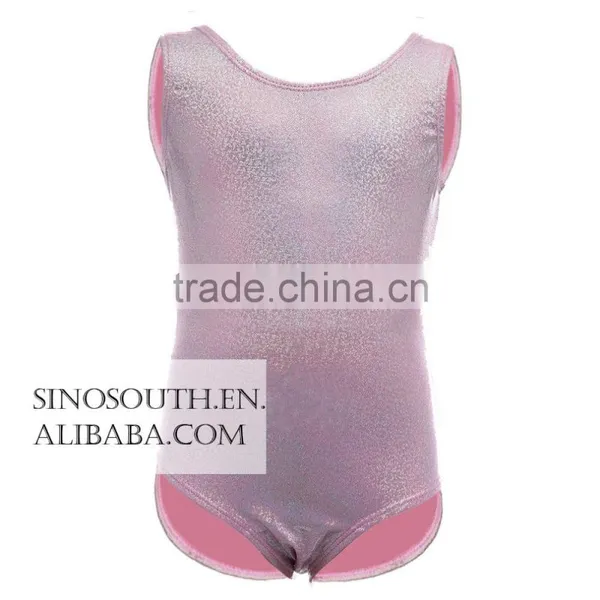 2017 New Arrival Thong Gymnastics Leotard Fabric Shiny Leotards for Girls photo-5