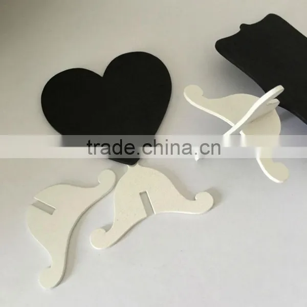 Vintage Wedding Party Decoration Mini Chalkboard Stand Love Heart Table Numbers photo-3