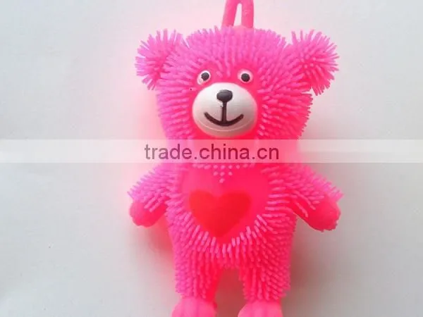 Flashing Puffer Ball /light up Lovely Bear Puffer Ball photo-2