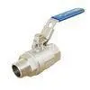 2pc M x FEMALE Stainless Steel Ball Valve,1000WOG,Handle With Lock
