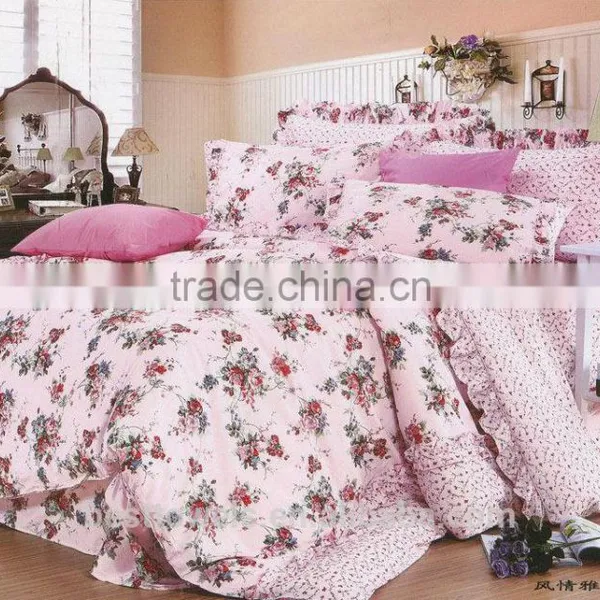 China Supplier Romantie Bedding Harely Davidson Comforter Set Cotton Bedding Set photo-3