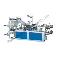 Computer Control Rolled Flat Open Bag/T-shirt Bag Making Machine