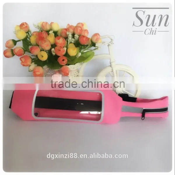 2017 Good Quality Sports Hiking Jogging Running Cycling/biking Belt Durable Elastic Waist Bag for IPhone 6S photo-2