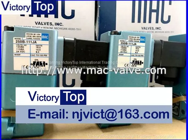 MAC Valves 250B-111JA 3-way Valves photo-2