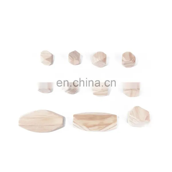 Best Selling Solid Wooden Montessori Educational Toys Blocks With High Quality photo-3