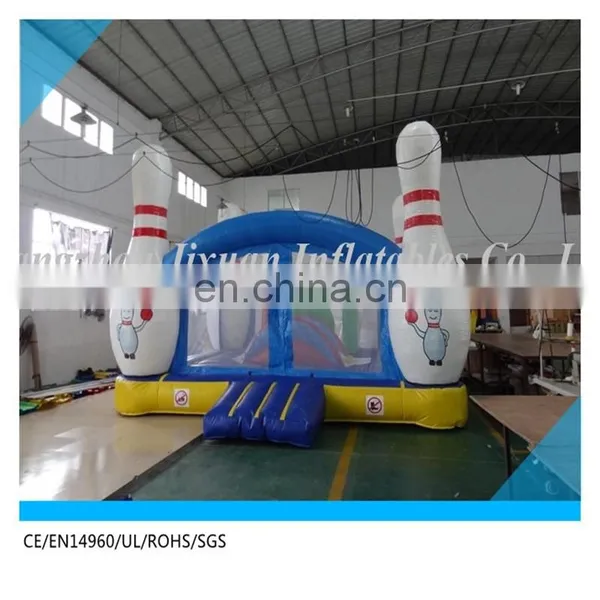 Indoor Bowling Ball Bouncy Castle Inflatable for Kids