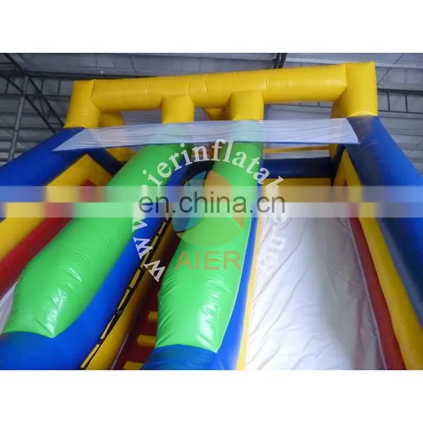 Good Quality Inflatable Slide, Inflatable Dry Slides, 2 Lanes Inflatable Slide Aier photo-4