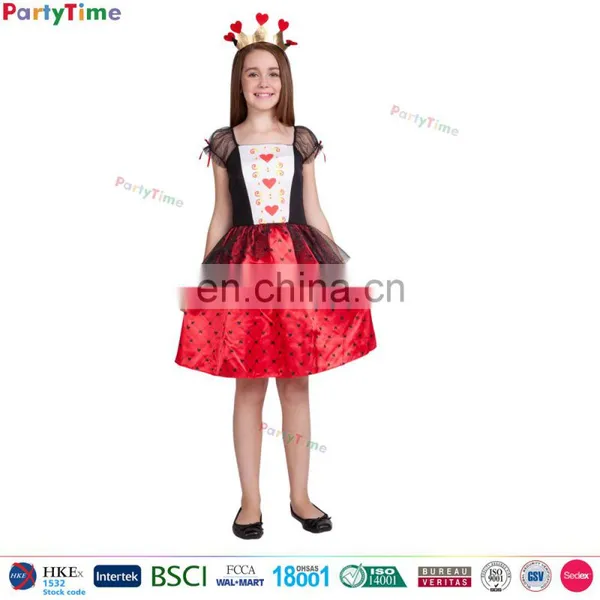 Halloween Carnival Party Dresses New Arrival Red Queen of Hearts Dress Cosplay Queen Costume photo-3