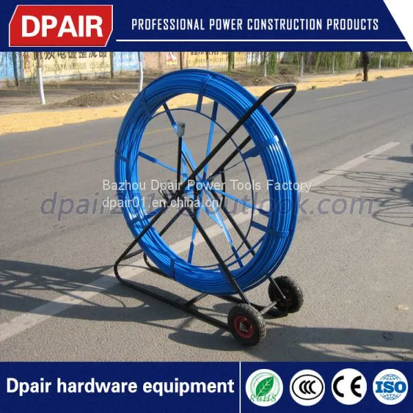 High Strength Conduit Duct Rod Reel Duct Rodder