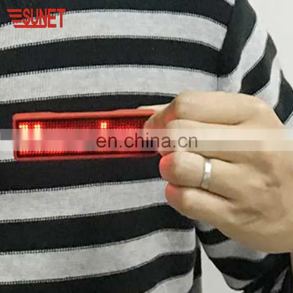 2018 SUNJET Pet Led Blinking Tag Led Scrolling Name Badge Shenzhen Silver Military Badge photo-6
