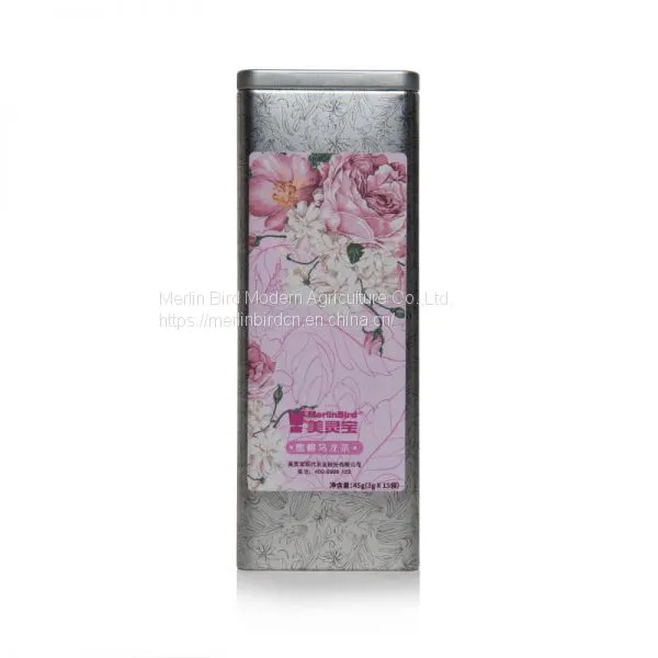 Two Cans Flower and Fruits Tea With Gift Package