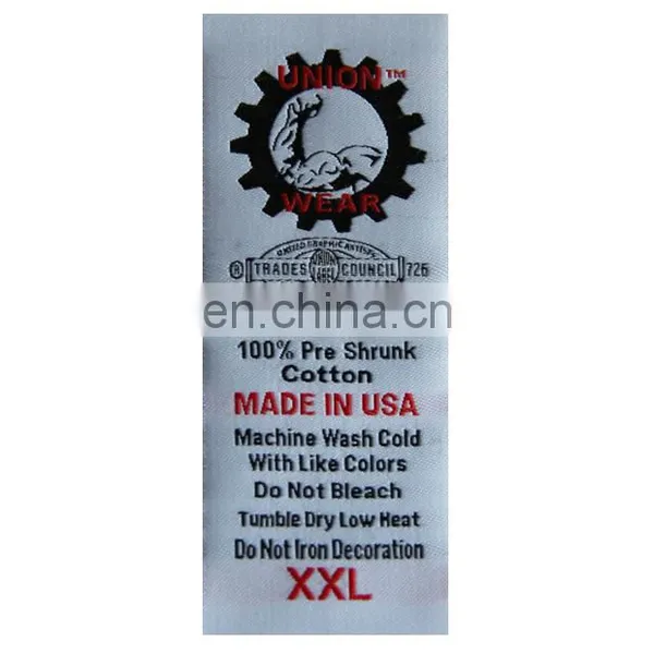 Custom Design Woven Labels for Garment photo-2
