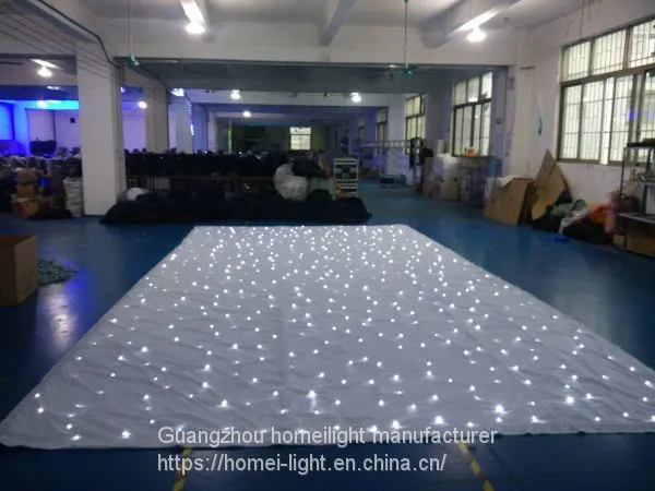 Homei Star Curtain With White Led Cloth Stage Background photo-3