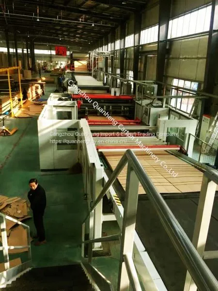 High Quality 3ply/5ply/7ply Corrugated Paperboard Production Line / Carton Box Making Equipment photo-5