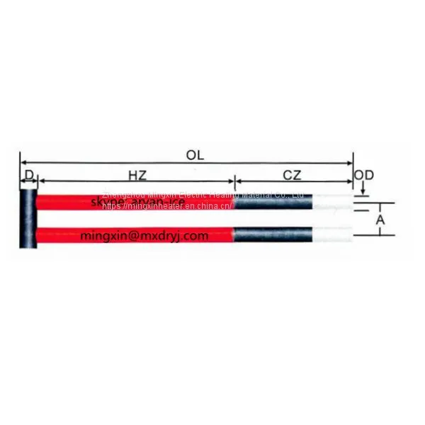 Factory Price Silicon Carbide Rod Electric Heating Element Sic Heater photo-2