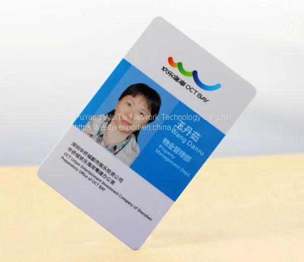 2023 Hot Sale Product RFID Photo Card Personal IC Card With FM1108 HF Chip photo-3