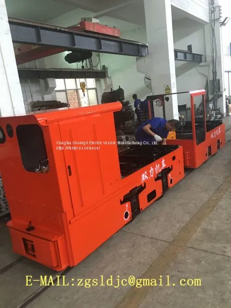 8t Battery Locomotive Railway Underground Locomotive For Mining photo-5