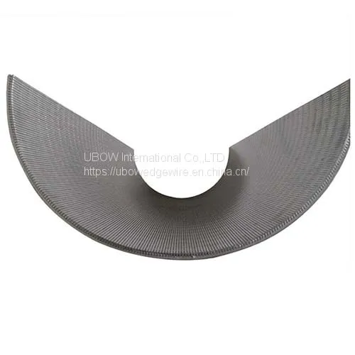 Customed Wedge Wire DSM Screen, Sieve Bend Screen For Wastewater Treatmen