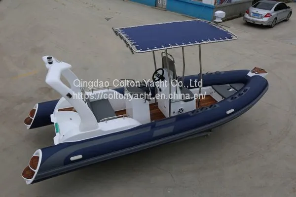 580cm Rigid Inflatable Boat With Complete Accessories photo-5
