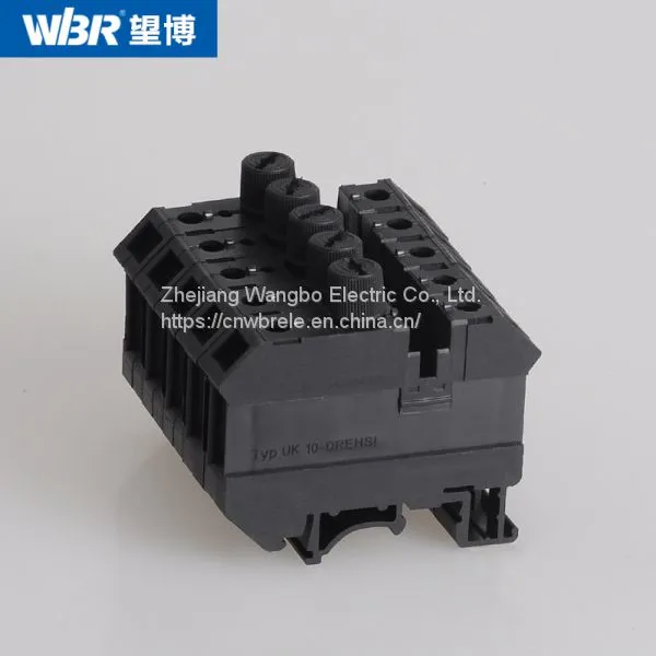 Fusible Fuse Terminal Fuse Terminal Pure Copper Connector UK10-DREHSI 10mm photo-3