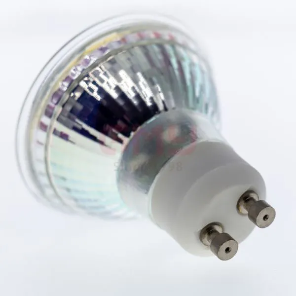 LED Spotlight GU10 SMD COB Glass Cup 36° Angle Dim CE ROHS photo-3