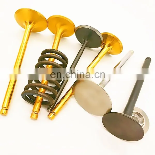 Titanium Coated Engine INTAKE EXHAUST VALVES For Toyota Echo Yaris Scion xA XB Prius 1.5L DOHC L4 16v 1NZFE 1NZFXE 1NZ-FXE 8+8 photo-2