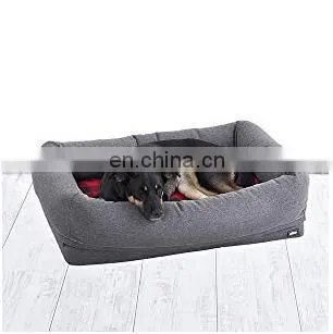 Plush Orthopedic Foam Dog Bed Memort Foam Pet Bed With Machine Washable Removable Cover photo-2