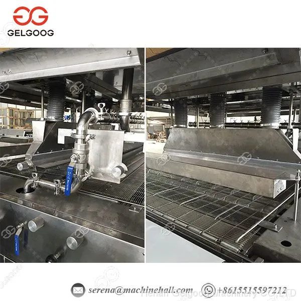 Automatic Stainless Steel Chocolate Coating Machine/Chocolate Enrober With Cooling Tunnel for Sale photo-2