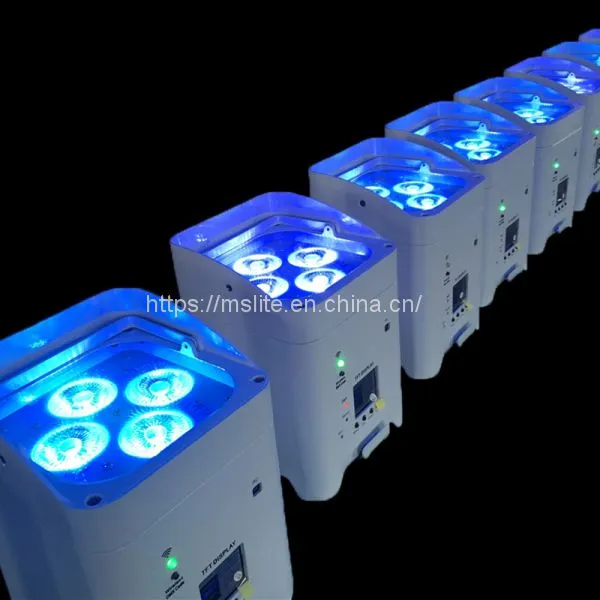 Professional Par Led Battery Light White Stage Effect photo-5