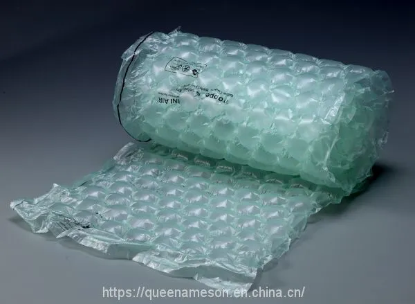 Instant inflatable air bubble wrapper