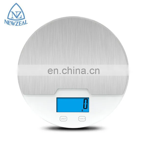 Multifunction Digital Slim 5 Kg Stainless Steel Weigh Food Kitchen Scale photo-5