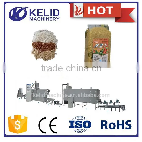 Full Automatic High Capacity Artificial Rice Processing Line photo-3