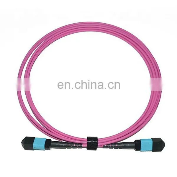 Factory Price 8 12 24 Fibers Fiber Optic MTP MPO Patch Cable photo-4
