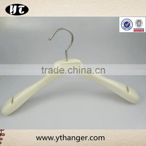 High Quality Wooden Dress Hanger With Grooves for Lady photo-3