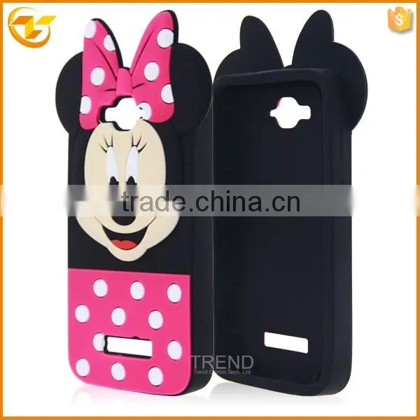 Hot Selling Cute Silicon Soft Cover Case for Alcatel One Touch Pop c7 photo-3