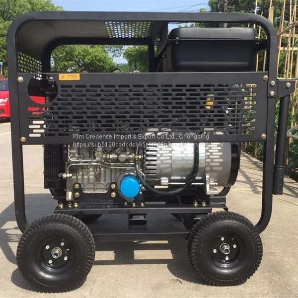 Hot Sale for Home/Outdoor Use Dualpower Diesel Generator With Electric Starter, Ce Euro V, EPA photo-2