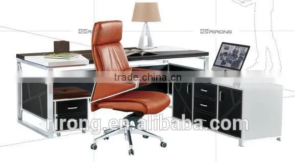 High Quality PU Leather Swivel Big Seat Boss Chair photo-2