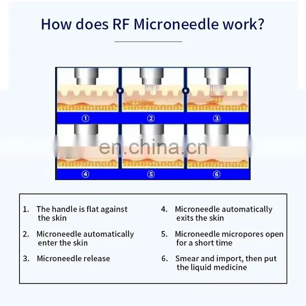 Fractional Gold RF Microneedle Skin Therapy Beauty Instrument Anti-aging Face Lift Shrink Pores Repair Skin Body Care Machine photo-2