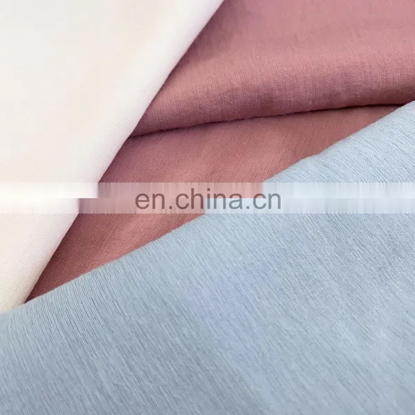 High Quality Fast Deliver Cotton/linen Viscose Nylon Blended Yarn Dyed Fabric for Dress Shirt photo-3