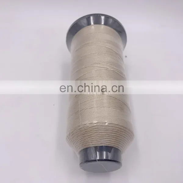 630D/2 Forever Factory Sale PET Dyed Sewing Thread Khaki Small King Tube With High Quality photo-2