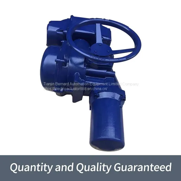 Bernard Original Angle Stroke Electric Actuator ST14+RS400 Electric Gate Valve Device photo-4