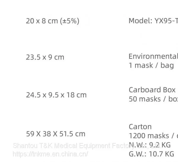 KF94 3D Fish Shape Protective Filter Face Mask (Ivory) is Meets the Requirements of GB2626-2019 photo-4