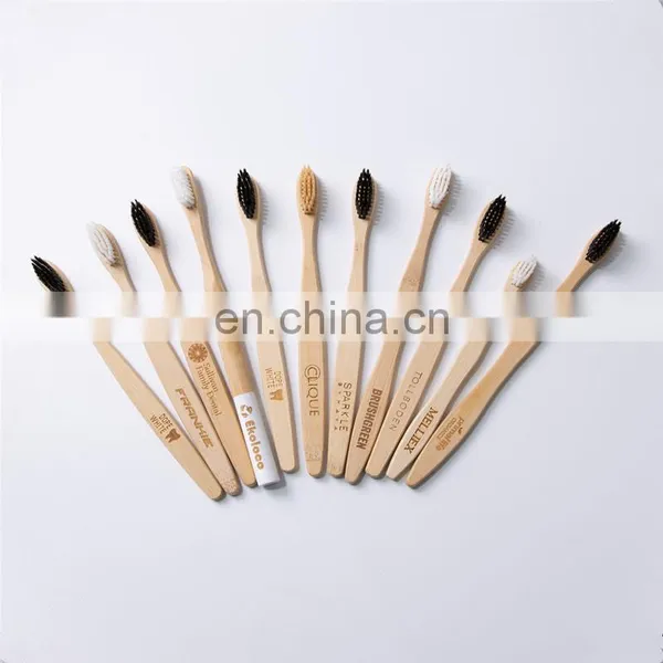 New Products Eco Friendly Round Handle Bamboo Toothbrush Manufacturer photo-5