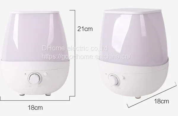 2L Fog color changing humidifier home office desktop bedroom ultrasonic high capacity humidifier（Wechat:13510231336）