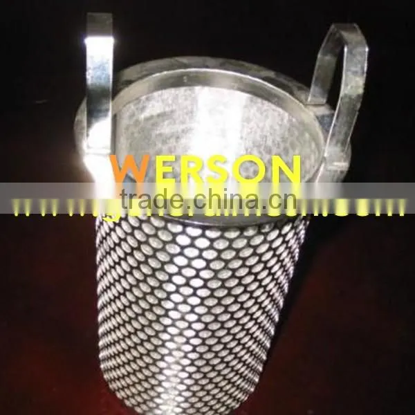 Carbon Steel Perforated Metal Basket Strainer and CYLINDER | Generalmesh photo-2